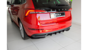 Lip Spoiler Skoda Scala Rear Valance Gloss Black