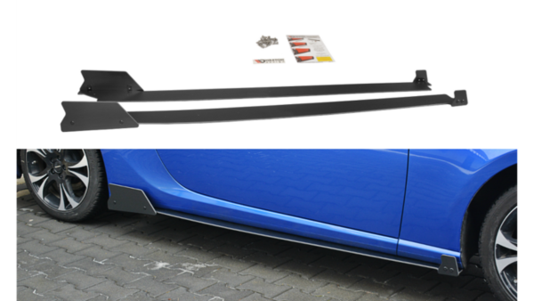 Lip Spoiler Subaru BRZ Facelift Side Skirts