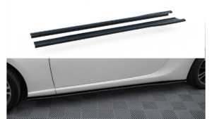 Lip Spoiler Subaru BRZ Toyota GT86 Facelift Side Skirts v.1 Gloss Black