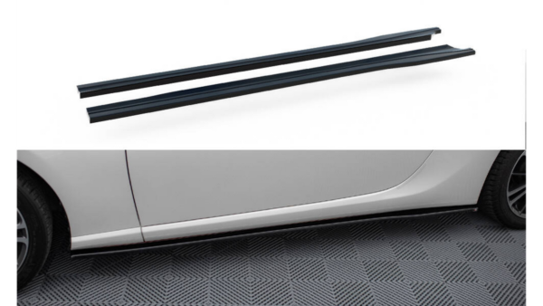 Lip Spoiler Subaru BRZ Toyota GT86 Facelift Side Skirts v.1 Gloss Black
