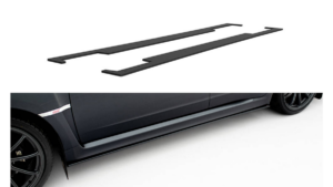 Side Skirts Subaru Impreza WRX STI Mk3 Facelift Street Pro Black