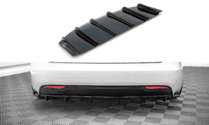 Lip Spoiler Tesla Model S Facelift Rear Gloss Black