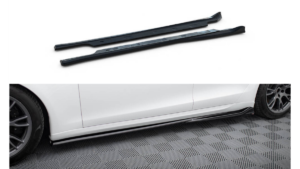 Lip Spoiler Tesla Model S Plaid I Facelift Side Skirts v.1