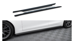 Lip Spoiler Tesla Model S Plaid I Facelift Side Skirts v.2