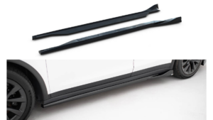 Side Skirts Tesla Model X Mk1 Facelift v.2