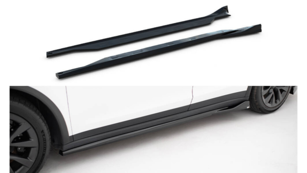 Side Skirts Tesla Model X Mk1 Facelift v.2