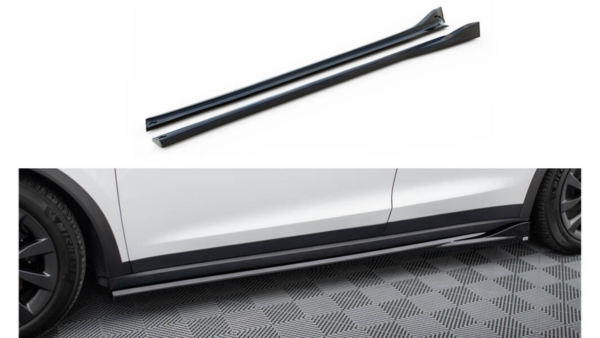 Lip Spoiler Tesla Model X Side Skirts