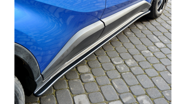 Lip Spoiler Toyota C-HR Side Skirts Gloss Black