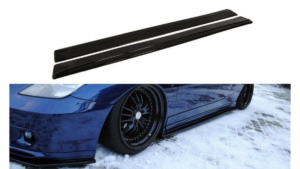 Lip Spoiler Toyota Celica T23 TS Side Skirts Gloss Black