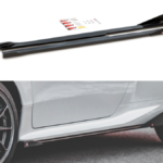 Lip Spoiler Toyota GR Yaris IV Side Skirts v.2 Gloss Black + Flaps