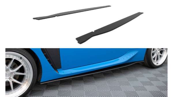 Lip Spoiler Toyota GR86 Side Skirts Street Pro v.1 Black-Red