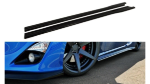 Lip Spoiler Toyota GT86 Side Skirts Gloss Black