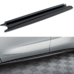 Lip Spoiler Toyota Highlander IV Side Skirts Gloss Black