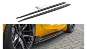 Lip Spoiler Toyota Supra V Side Skirts v.1 Gloss Black