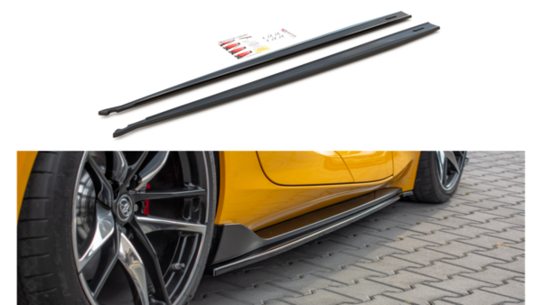 Lip Spoiler Toyota Supra V Side Skirts v.1 Gloss Black