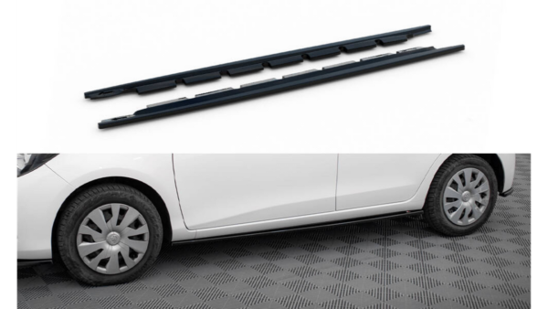 Lip Spoiler Toyota Yaris III Side Skirts