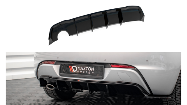 Rear Valance Opel Astra GTC OPC-Line J (Version with single exhaust on one side)