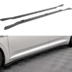 Lip Spoiler Volkswagen Arteon Facelift R R-Line Side Skirts Street Pro v.2 Black