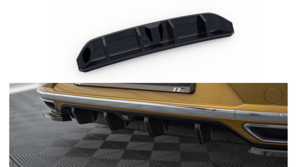 Lip Spoiler Volkswagen Arteon R-Line Rear Gloss Black