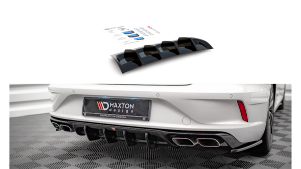 Lip Spoiler Volkswagen Arteon R Rear Valance Gloss Black