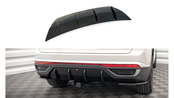 Lip Spoiler Volkswagen Atlas Cross Sport Rear Valance Gloss Black