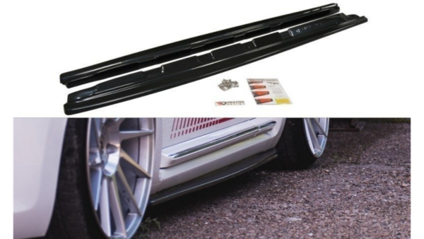 Lip Spoiler Volkswagen Beetle Side Skirts Gloss Black