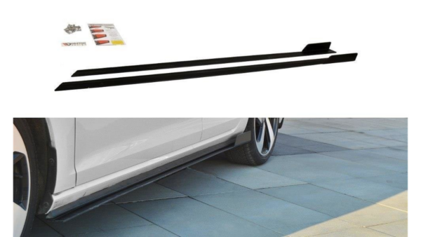 Lip Spoiler Volkswagen Golf 7 Facelift GTI Side Skirts Racing