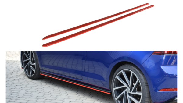pol_pl_Dokladka-Volkswagen-Golf-7-Facelift-R-Progi-v-2-Red-273143_7.png Lip Spoiler Volkswagen Golf 7 Facelift R Side Skirts v.2 Red