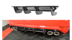 Lip Spoiler Volkswagen Golf 7 Facelift R Variant Rear Valance Gloss Black