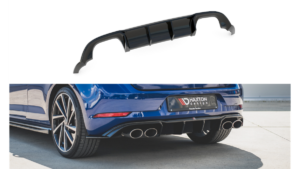 Lip Spoiler Volkswagen Golf 7 Facelift R Rear Valance v.3 Gloss Black