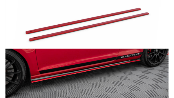 pol_pl_Dokladka-Volkswagen-Golf-7-GTI-CLUBSPORT-Progi-Red-273163_6.png Lip Spoiler Volkswagen Golf 7 GTI CLUBSPORT Side Skirts Red