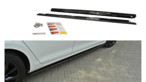 Lip Spoiler Volkswagen Golf 7 Side Skirts Gloss Black