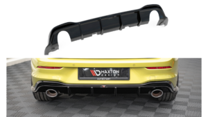 Lip Spoiler Volkswagen Golf 8 GTI Clubsport Rear Valance Gloss Black