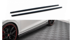 Lip Spoiler Volkswagen Golf 8 GTI GTE GTI Clubsport R-Line Side Skirts v.4