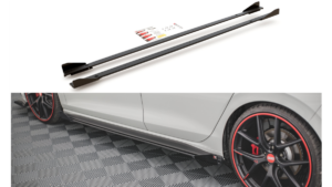 pol_pl_Dokladka-Volkswagen-Golf-8-Progi-Racing-Black-Gloss-Flaps-274261_9.png Diffuser Volkswagen Golf 8 GTI GTE GTI Clubsport R-Line Side Skirts Racing Black + Gloss Flaps
