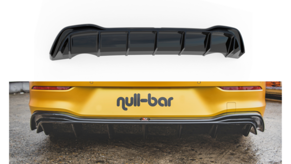Lip Spoiler Volkswagen Golf 8 Rear Valance Gloss Black