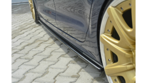 Lip Spoiler Volkswagen Jetta VI GLI Side Skirts Gloss Black