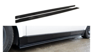 Lip Spoiler Volkswagen Passat B5 Side Skirts Gloss Black