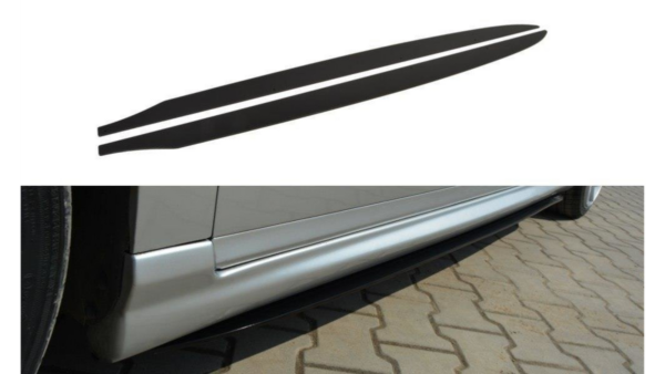 Lip Spoiler Volkswagen Passat B6 B7 R-Line Side Skirts Racing