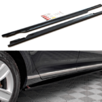 Lip Spoiler Volkswagen Passat B8 Facelift Side Skirts Gloss Black