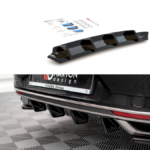 Lip Spoiler Volkswagen Passat B8 Facelift Rear Valance Gloss Black