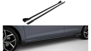 pol_pl_Dokladka-Volkswagen-Polo-GTI-Mk6-Facelift-Progi-Street-Pro-Black-Red-Gloss-Flaps-283908_6.png Side Skirts Volkswagen Polo GTI Mk6 Facelift Street Pro Black-Red + Gloss Flaps