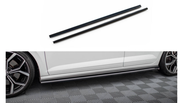 Lip Spoiler Volkswagen Polo VI Facelift GTI Side Skirts