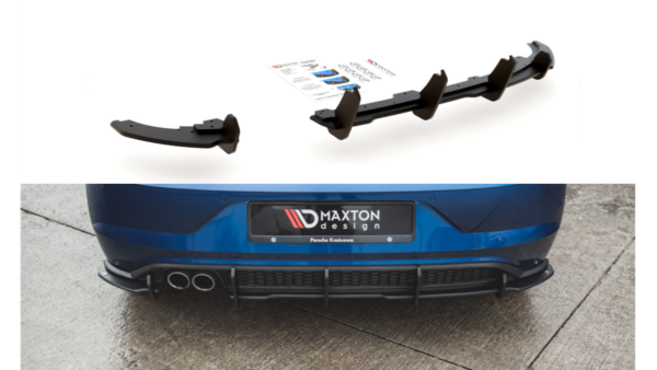 pol_pl_Dokladka-Volkswagen-Polo-VI-GTI-Zderzak-Tyl-Flaps-Black-Racing-Durability-273964_7.png Lip Spoiler Volkswagen Polo VI GTI Rear Valance + Flaps Black Racing Durability