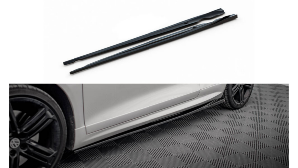 Lip Spoiler Volkswagen Scirocco III R Side Skirts v.2