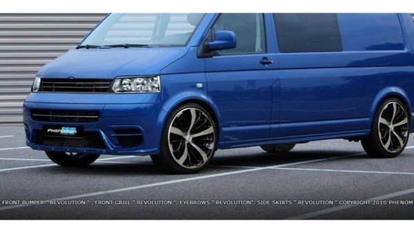 Lip Spoiler Volkswagen T5 Side Skirts Revolution