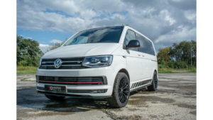 Lip Spoiler Volkswagen T6 Side Skirts Gloss Black