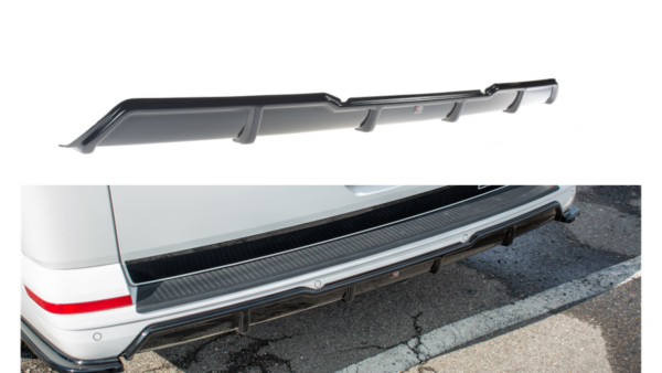 Lip Spoiler Volkswagen T6 Rear Gloss Black