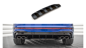 Lip Spoiler Volkswagen Tiguan II Facelift R Rear Valance Gloss Black