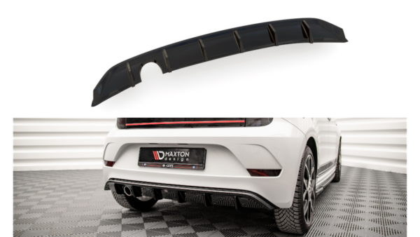 Lip Spoiler Volkswagen Up GTI Rear Valance Gloss Black